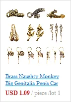 Brass Dragon Head Whistle Car Keys Chains Pendants Outdoor Survival Tools Whistles Necklaces Keychains Charm