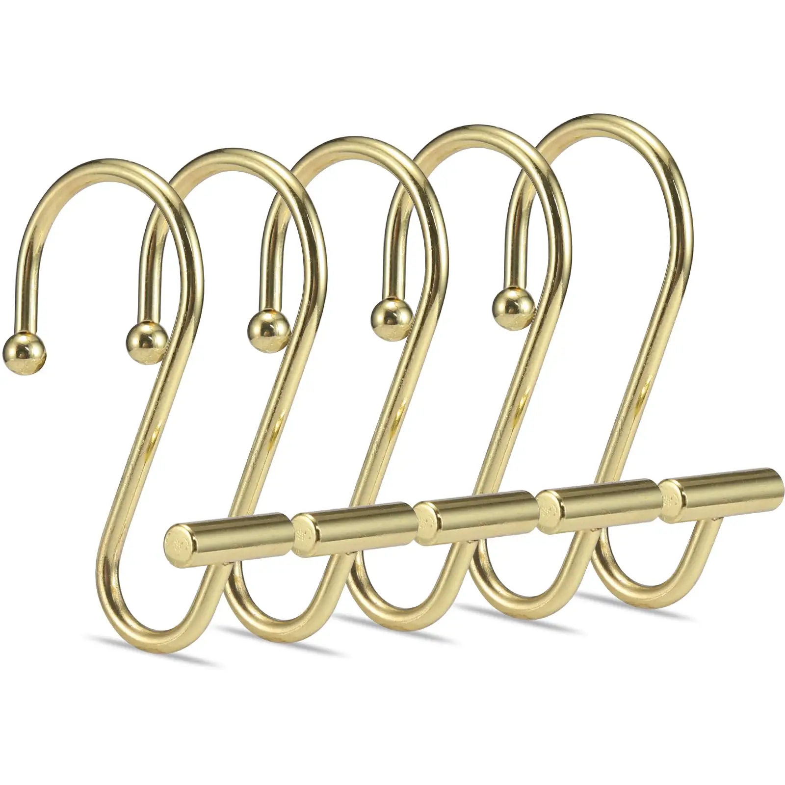 Shower Curtain Hooks,Shower Curtain Rings, T-Bar Metal Gold Shower Curtain  Hooks Rings Rust Proof for Shower Curtain - AliExpress