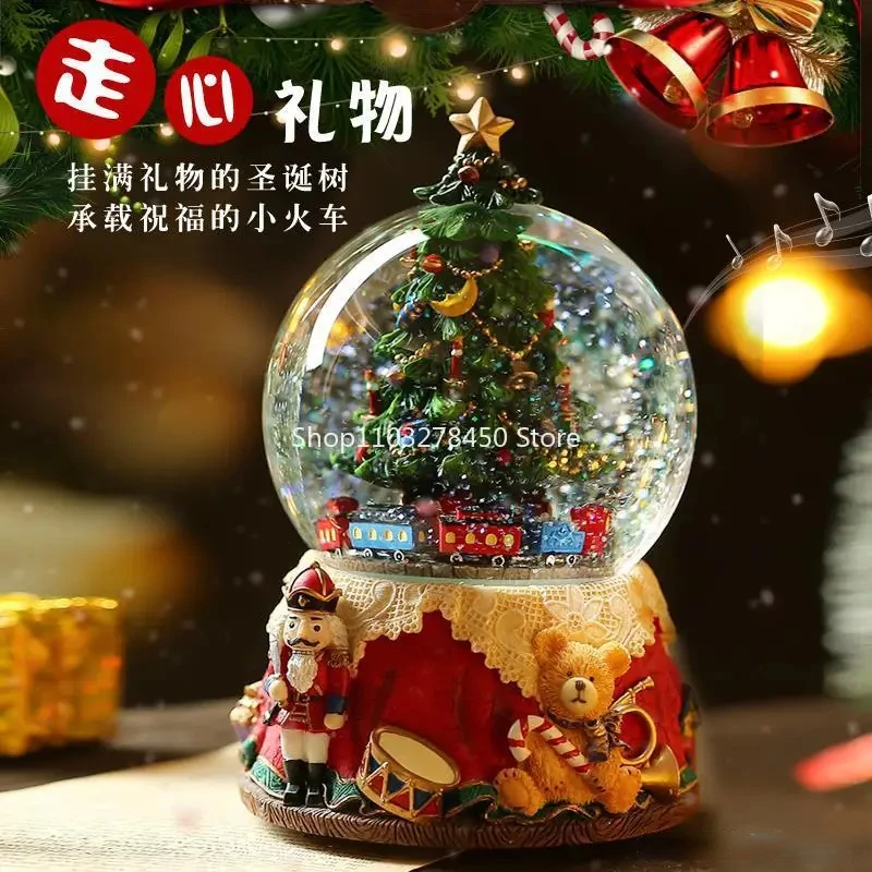 

Bluetooth-динамик в виде рождественской елки со снежинками