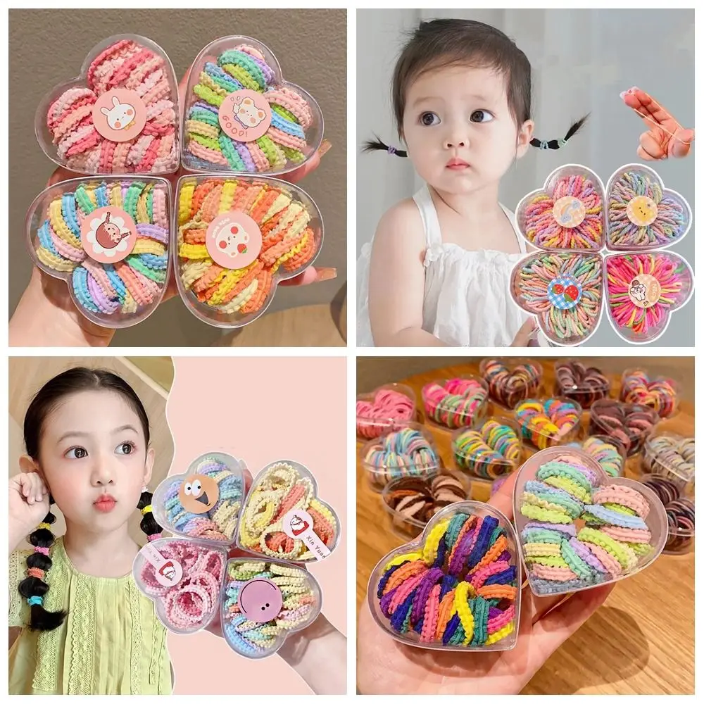 

Резинки для девочек с хвостом, эластичная повязка на голову, набор аксессуаров для волос, Детская веревка для волос