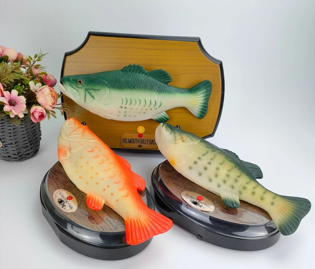 Poisson Chantant Big Mouth Billy Bass De Gemmy (1999) – Occasion