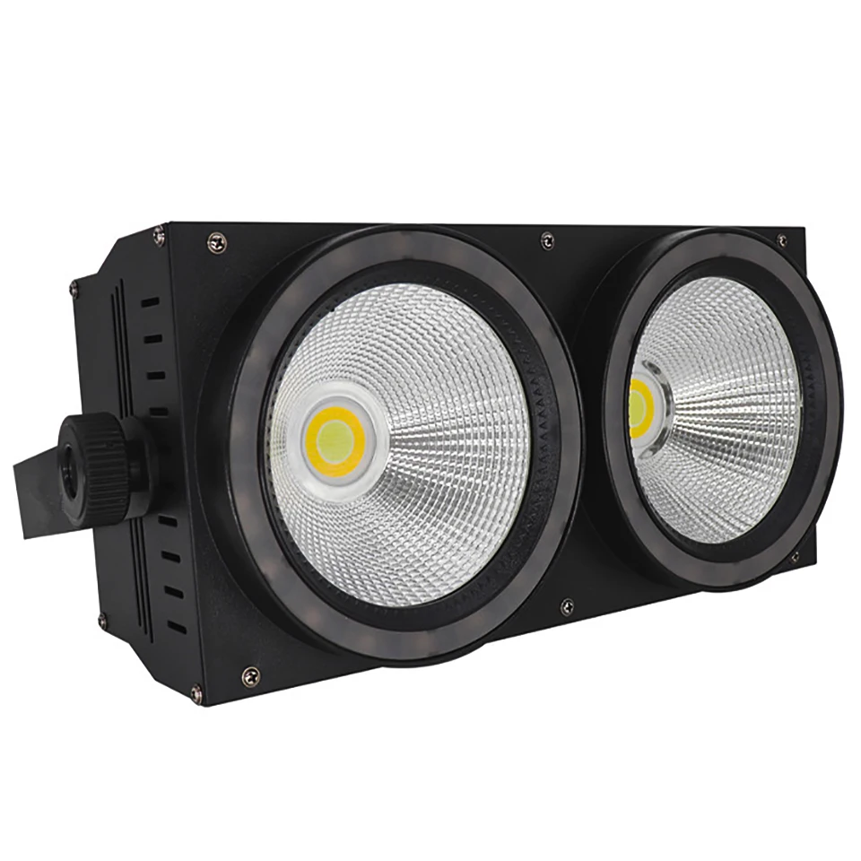 NEW 2eyes High Power 200W LED COB 50W RGB LED light strip 2IN1 DMX Stage Effect Blinder Cool Warm White DJ Stage Lighting Lamp 6