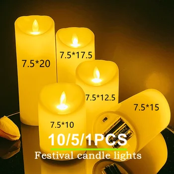 Flameless LED Candle Set 1