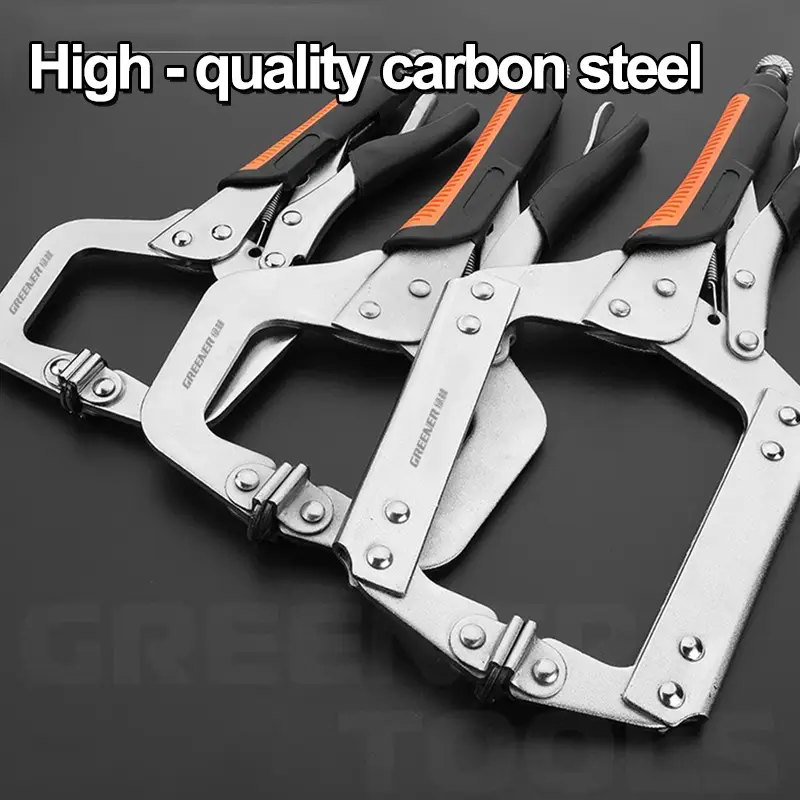 GREENERY Greener Strong Pliers Clamp Multi-functional Manual Universal Industrial-grade Pressure Wire Cutters Fixed Tool Plus - Image 3