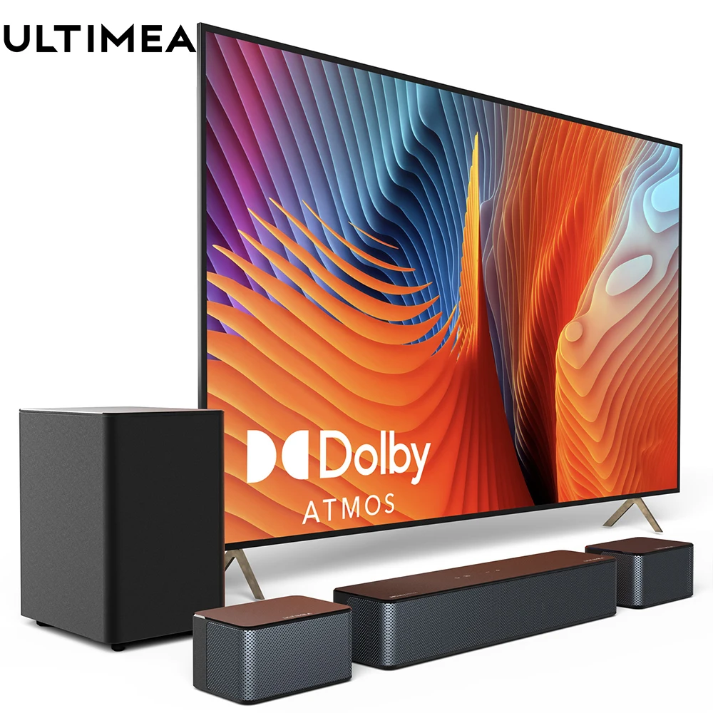 ULTIMEA 5.1 Dolby Atmos Sound Bar with Subwoofer