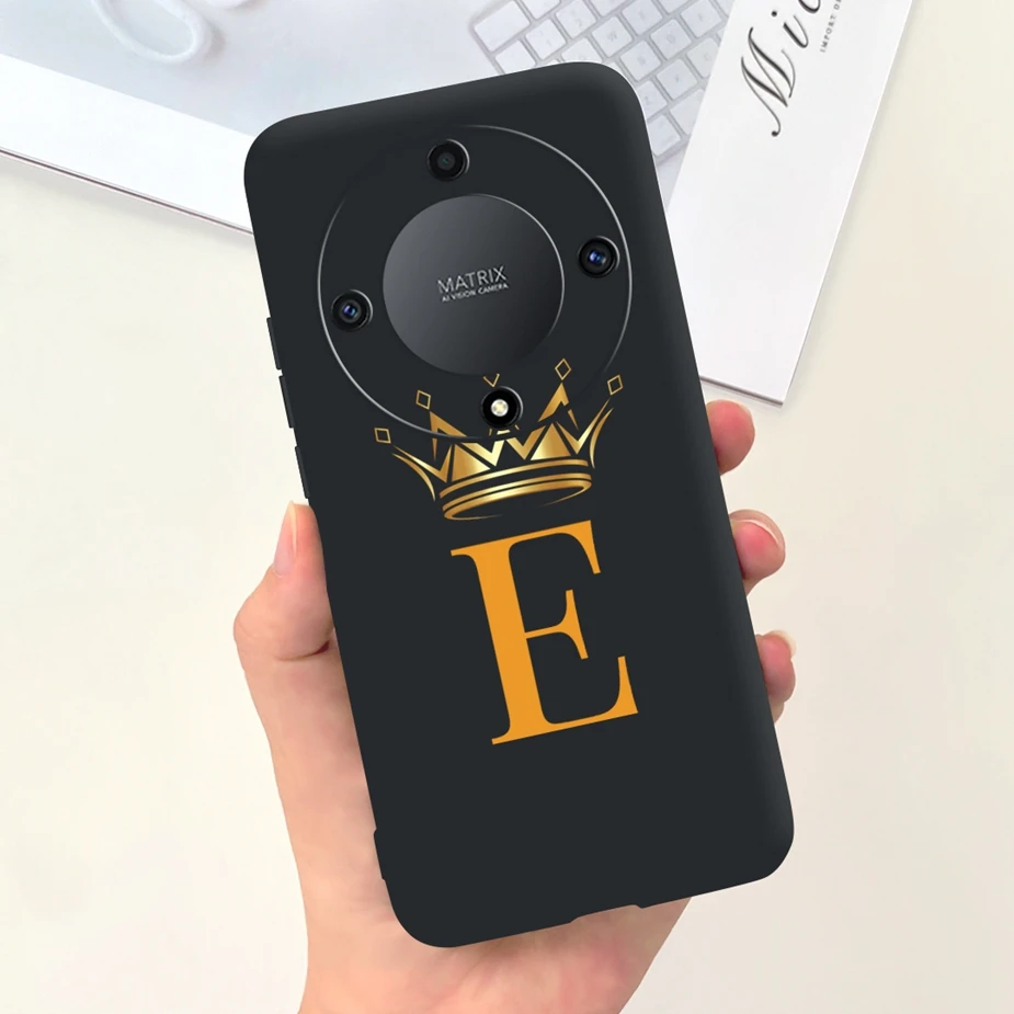 Cute Crown Letters Shockproof Soft Silicone Phone Case Cover