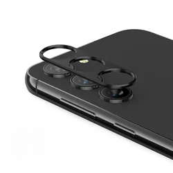 Aluminum Metal Rear Camera Lens Protector Lens Cover and Screen Guard (For Galaxy S25)