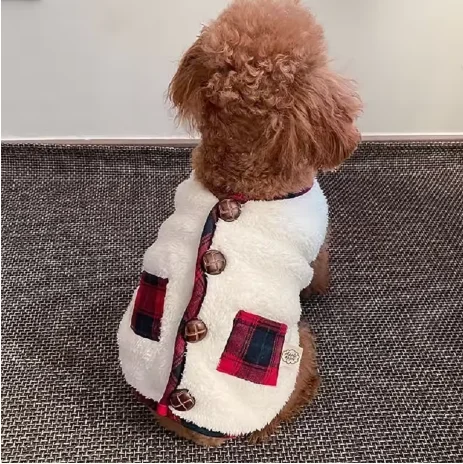 강아지 겨울옷 강아지 가디건 애완견 코트 고양이 재킷 치와와 프렌치 불독 조끼 크리스마스 강아지 의류 강아지 코스튬