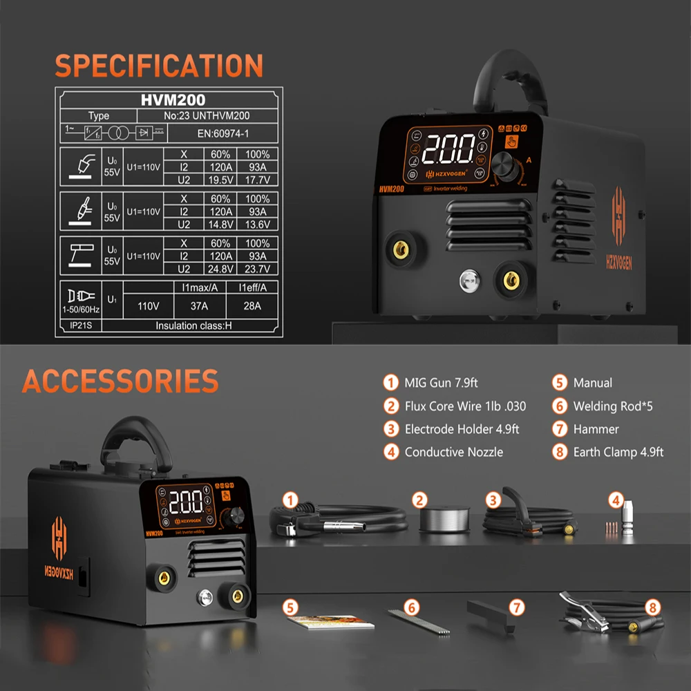 Welding Equipment 3 in 1 MMA/TIG/MIG Inverter Welder