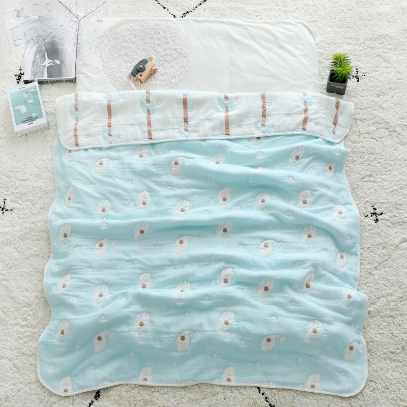 

Newborn Accessories Baby Blanket Cotton Newborn Gauze Cover Quilt Children's Equipment Cute Blanket Baby Bath Towel Towel Quilt