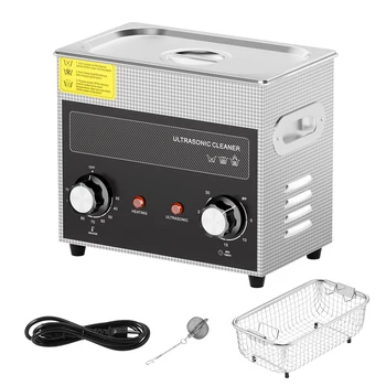 SucceBuy 15L 30L Knob Ultrasonic Cleaner with Heater & Timer for Lab Tools Metal Parts Carburetor Brass Auto Parts Engine Parts 1