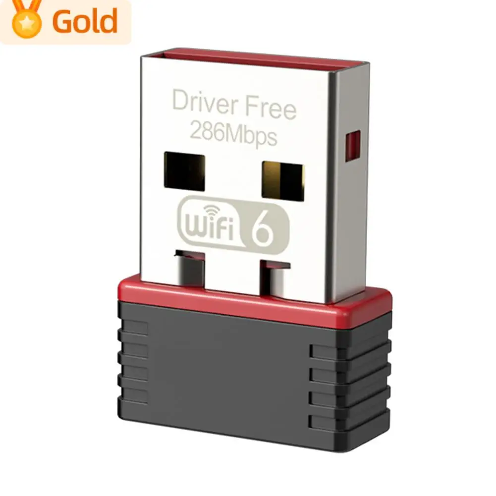 Wireless Wifi Adapter USB Adapter Driver Free Wireless Network Card AX Protocol High Speed 2.4GHz For Laptop Tablet