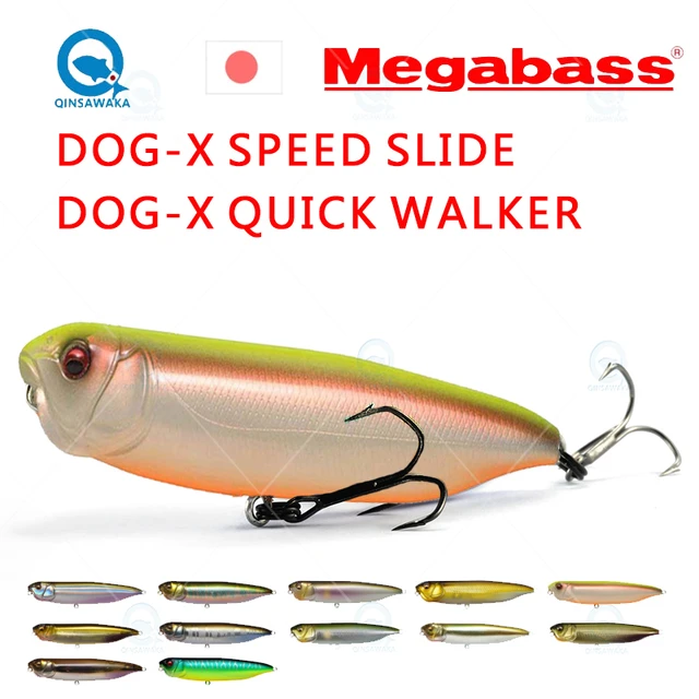 JAPAN Megabass NEW DOG-X SPEED SLIDE / QUICK WALKER 87mm 10.6g Top