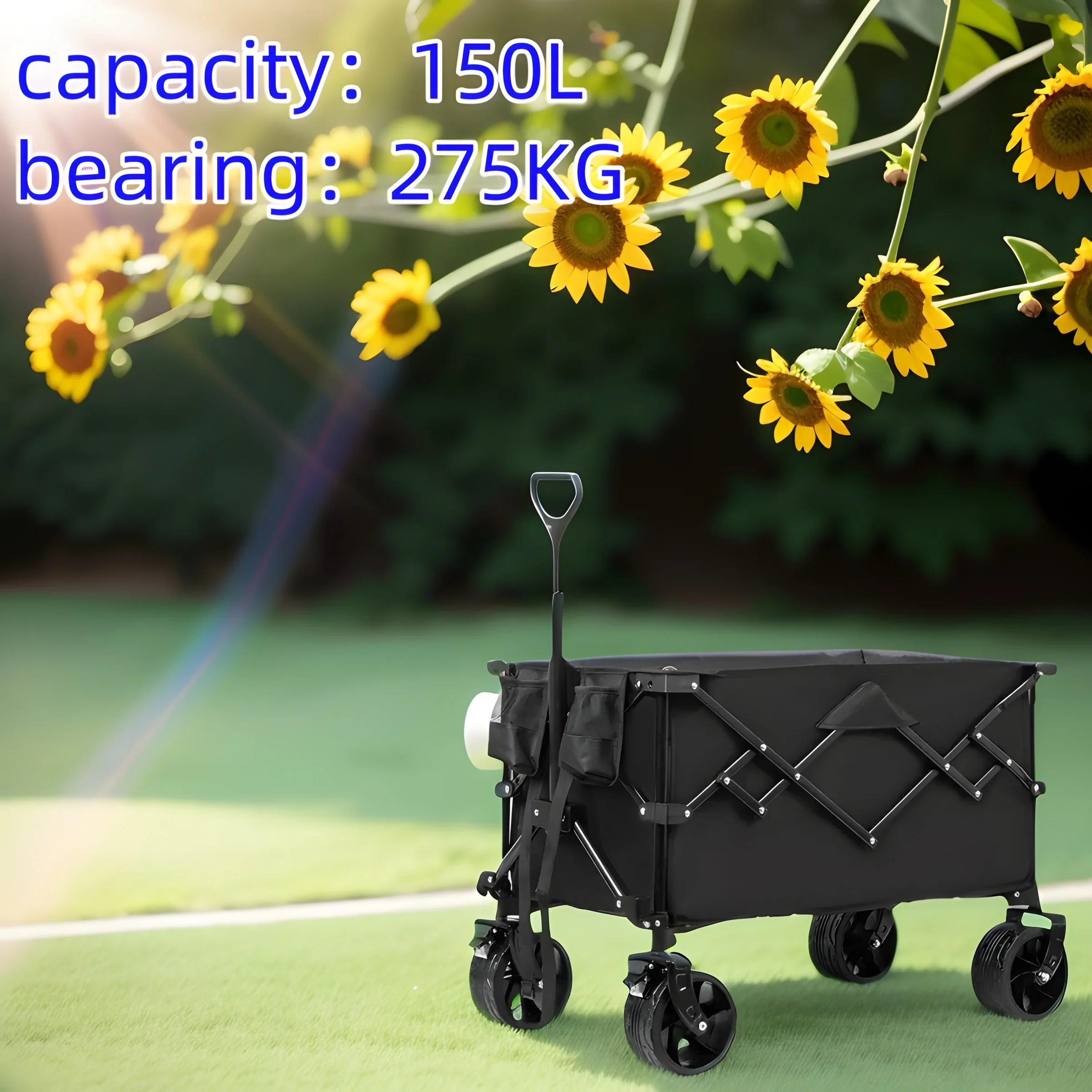 

Outdoor Carts Gathering Camping Vehicles, Picnic Vehicles, Portable Folding Stalls, Large Capacity Carts, Small Trailers