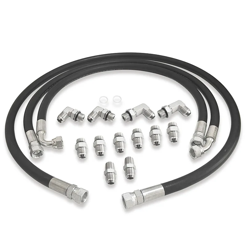 Upgraded Allison Transmission Cooler Lines For 0105 GM LB7 LLY Duramax