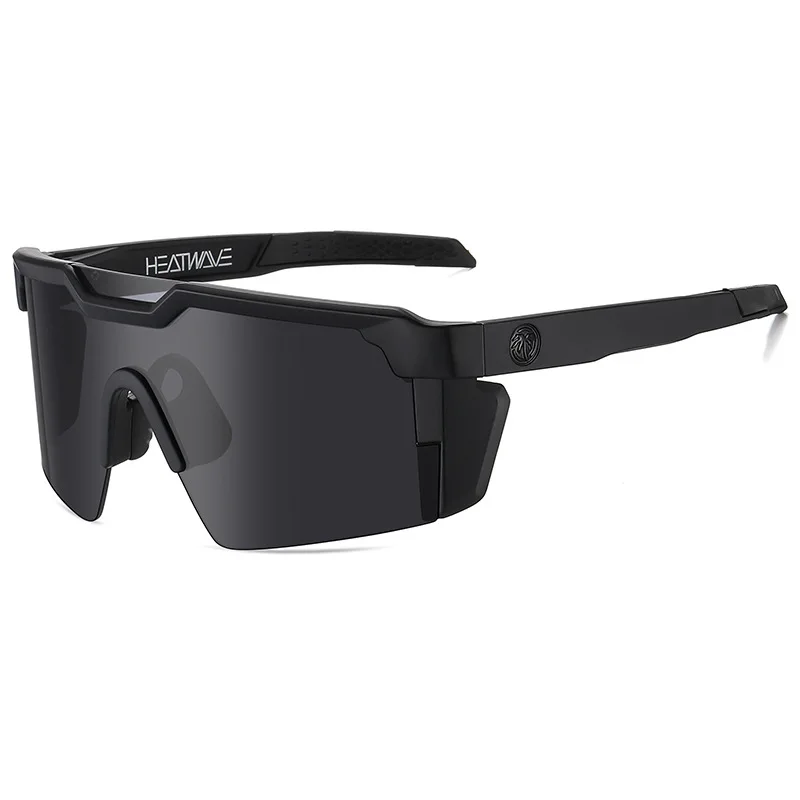 Heat wave fashionglass cross-border best-selling cycling pilot goggles, high-quality genuine film outdoor sports sunglasses HW05