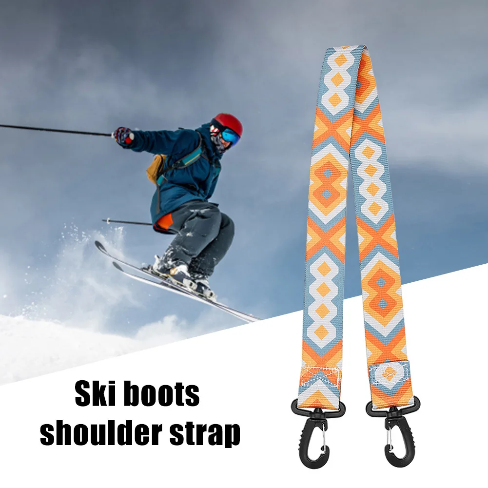 Adjustable Ski & Pole Carrier Strap 4