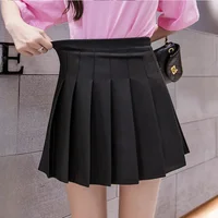 100-crotch Women Spring Summer Jk White A- crotch High-waist Short Skirt Autumn Winter Plaid Half-skirt - Image 3