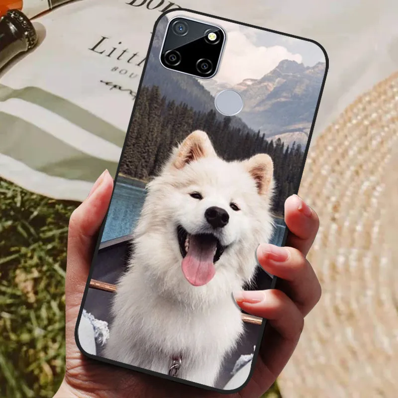 Premium Silicone Back Cover – Artistic Design for Enhanced Grip and Protection