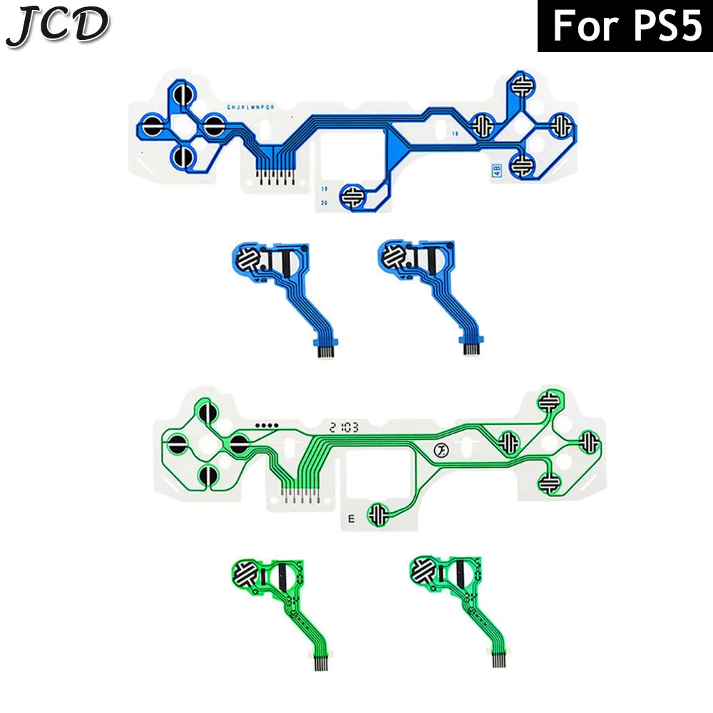 Pellicola Conduttiva Per Cavo Flessibile Jcd Per Controller Ps5 Abxy D-Pad Lr Flex Cabribbon Flex Cable Sostituzione
