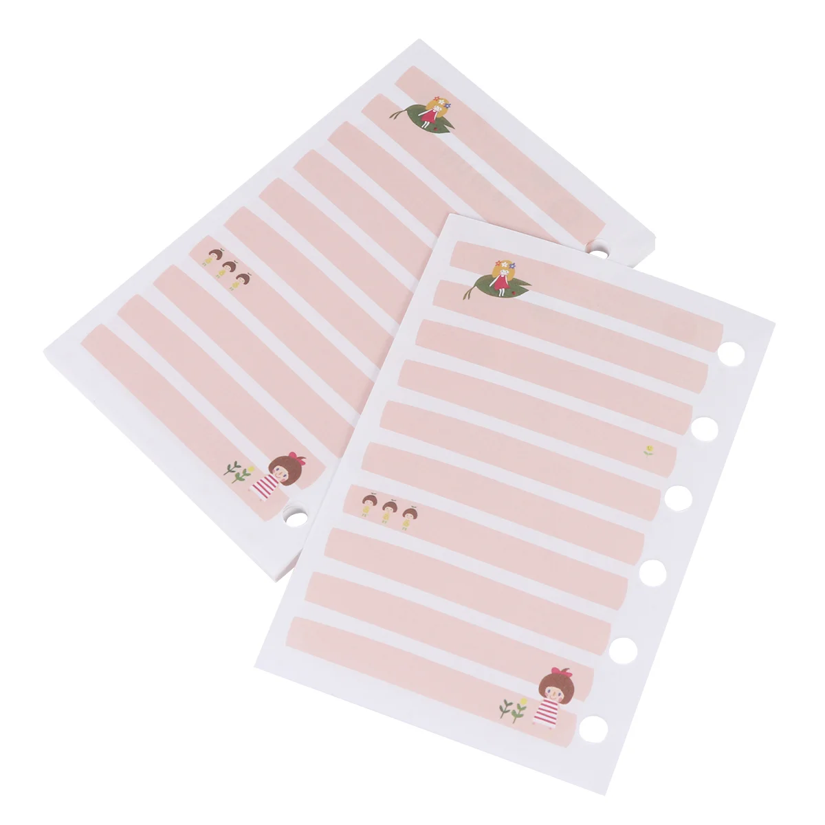 

3 Pcs Loose-Leaf Refill Paper Hole Replacement Core Papers Notebook Notebooks The