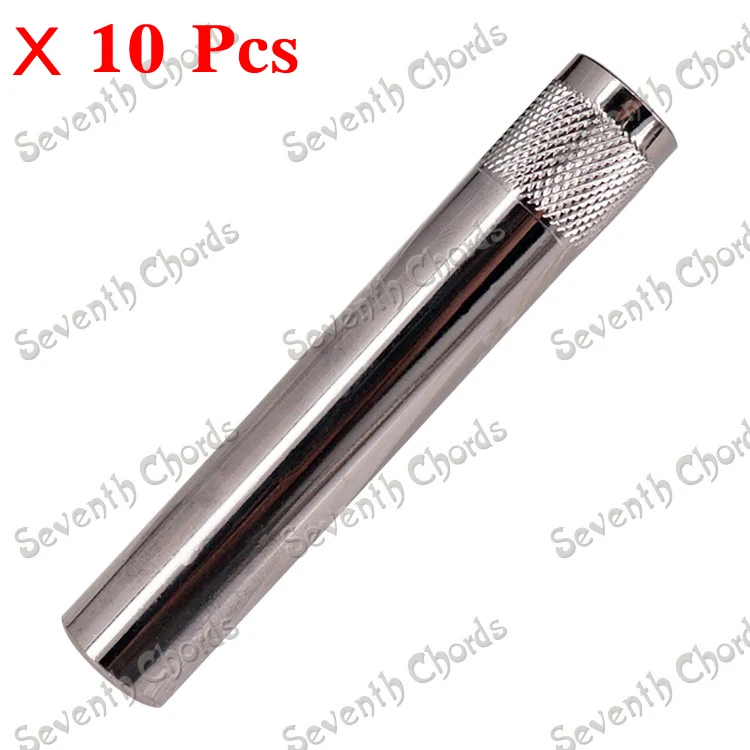 

10 Pcs Threaded Cylinder Style Jack Threaded bushing Sleeve for Guitar Bass / Internal Thread:12mm