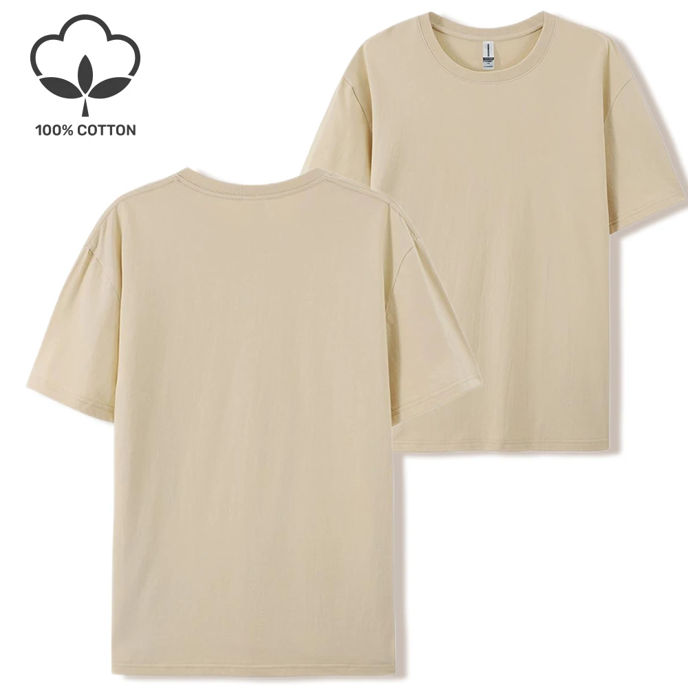 20 Farben einfarbig Sommer weiche 100 % Baumwolle Damen T-Shirts Y2K lose Kleidung Mode T-Shirts Straße mehrfarbig Kurzarm – Detail 16