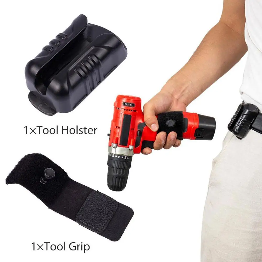 Waist Tool Set Tool Holster Multi-functional Electric Drill Portable Buckle For Wrench Hammer Screw Outdoor Travel Clip tool pouch