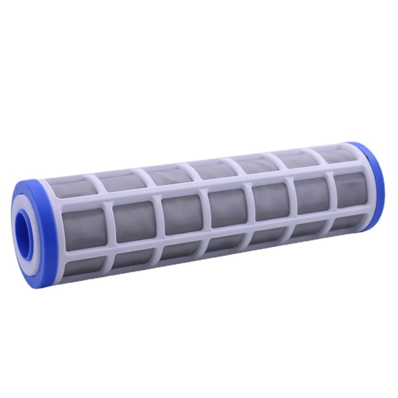 Washable Water Purifier Filter Element 10 Inch Stainless Steel Mesh Filter Cartridges Accuracy 40 Microns 808F