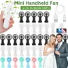 12-100 Pcs Mini Handheld Fan Bulk Wedding Fan USB Charging Portable Fan Party Favors Gift for Guests Bridal Shower Wedding Gifts 1