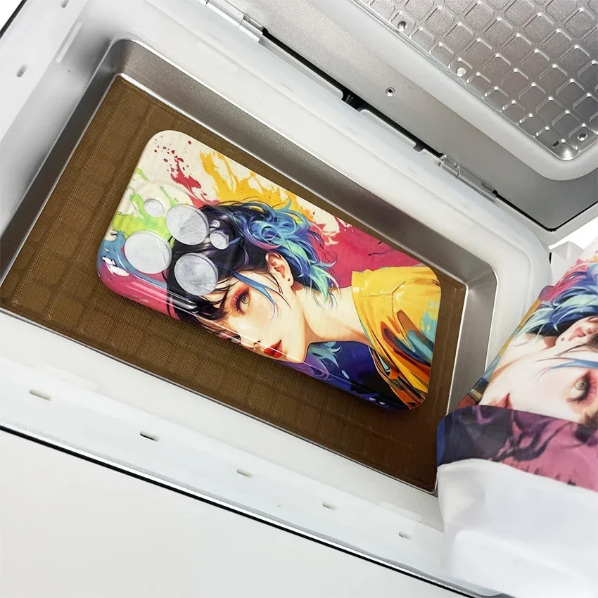 GlowMartAutomatic DIY Phone Case Customizing Heat Vacuum Press Transfer Printing Phone Cover Machine
