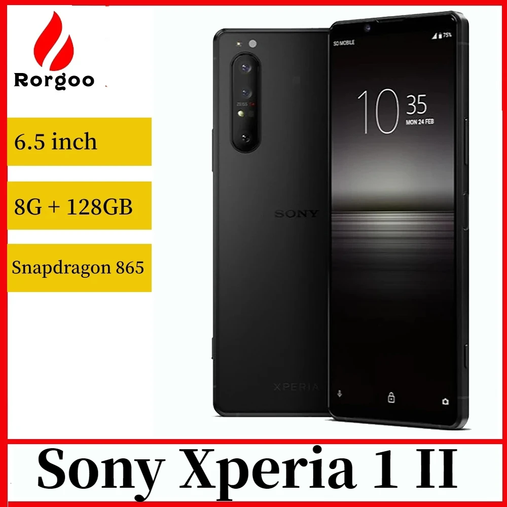 ★XPERIA1II 5G DUAL-SIM XQ-AT52★ Sony Xperia 1 II 1ii 5G XQ-AT51/AT52 ROM 256GB RAM 8/12GB