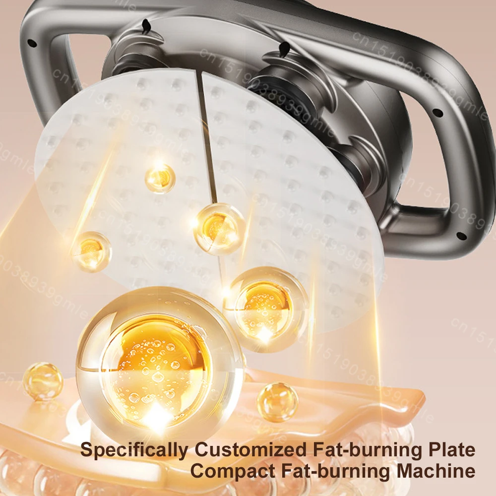 Electric Fascia Gun Back Waist Massage High Frequency Body Massager 6-Head Muscle Massager Gun Fat Removal Machine Relax Shaping