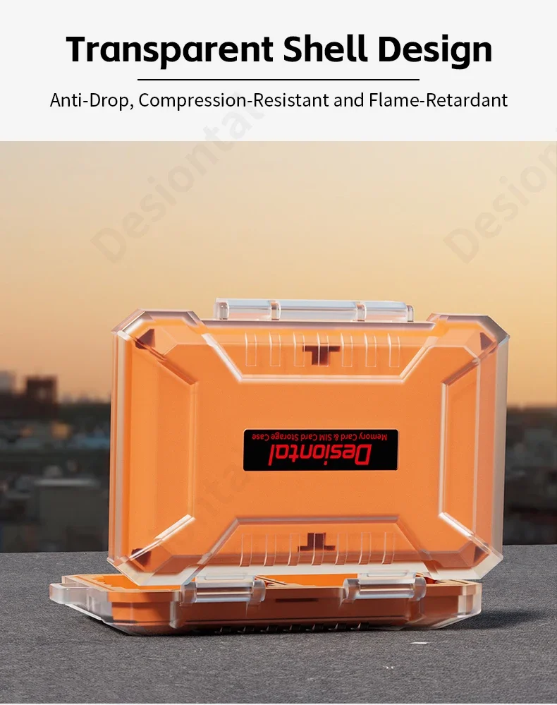 LXH 6 Slots Support Portable Durable Étanche Anti-Choc De