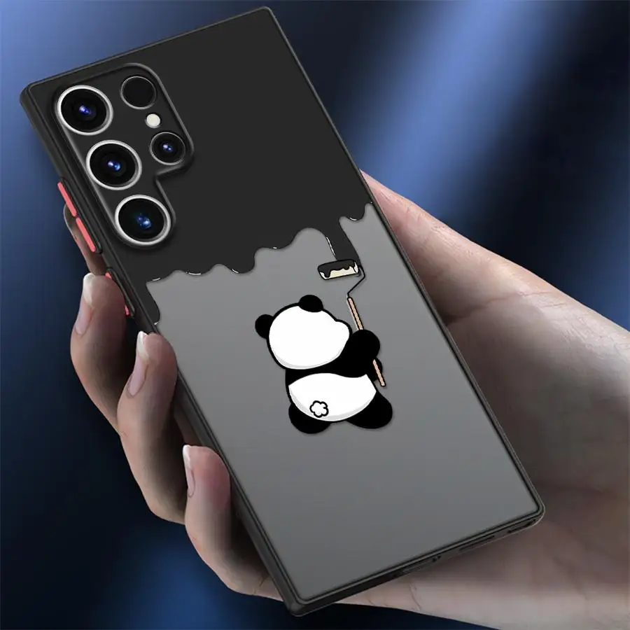 Cute Cartoon Panda Phone Case - Stylish and Protective Cover