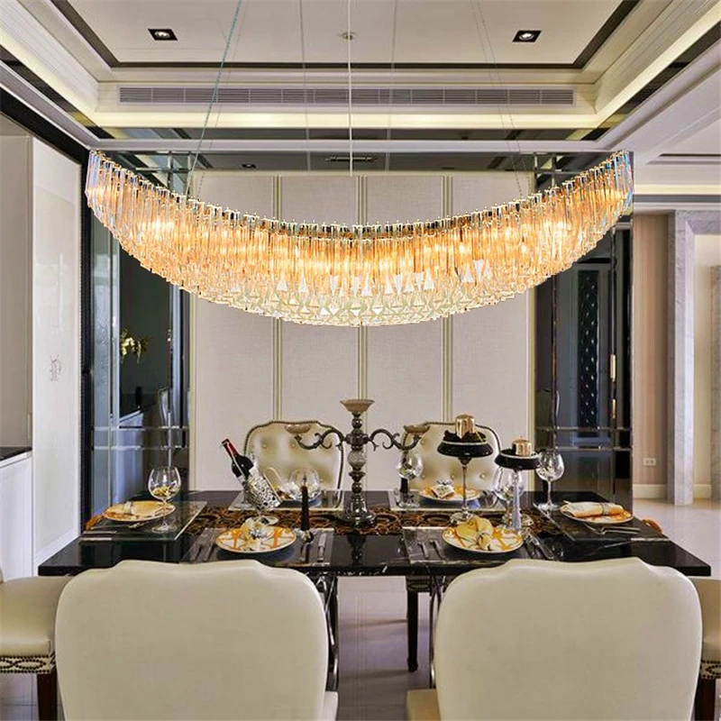 

Modern Crystal LED Chandelier For Living Room Dining Room Interior Decoration Chandelier Restaurant Bar Home Villa Lamp Lighting