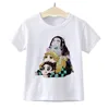 Kimetsu No Yaiba Shirt Boys Demon Slayer Anime T Shirt Fashion Japan Harajuku Children Ropa De Demon Slayer Tshirt for Kids Boys 3