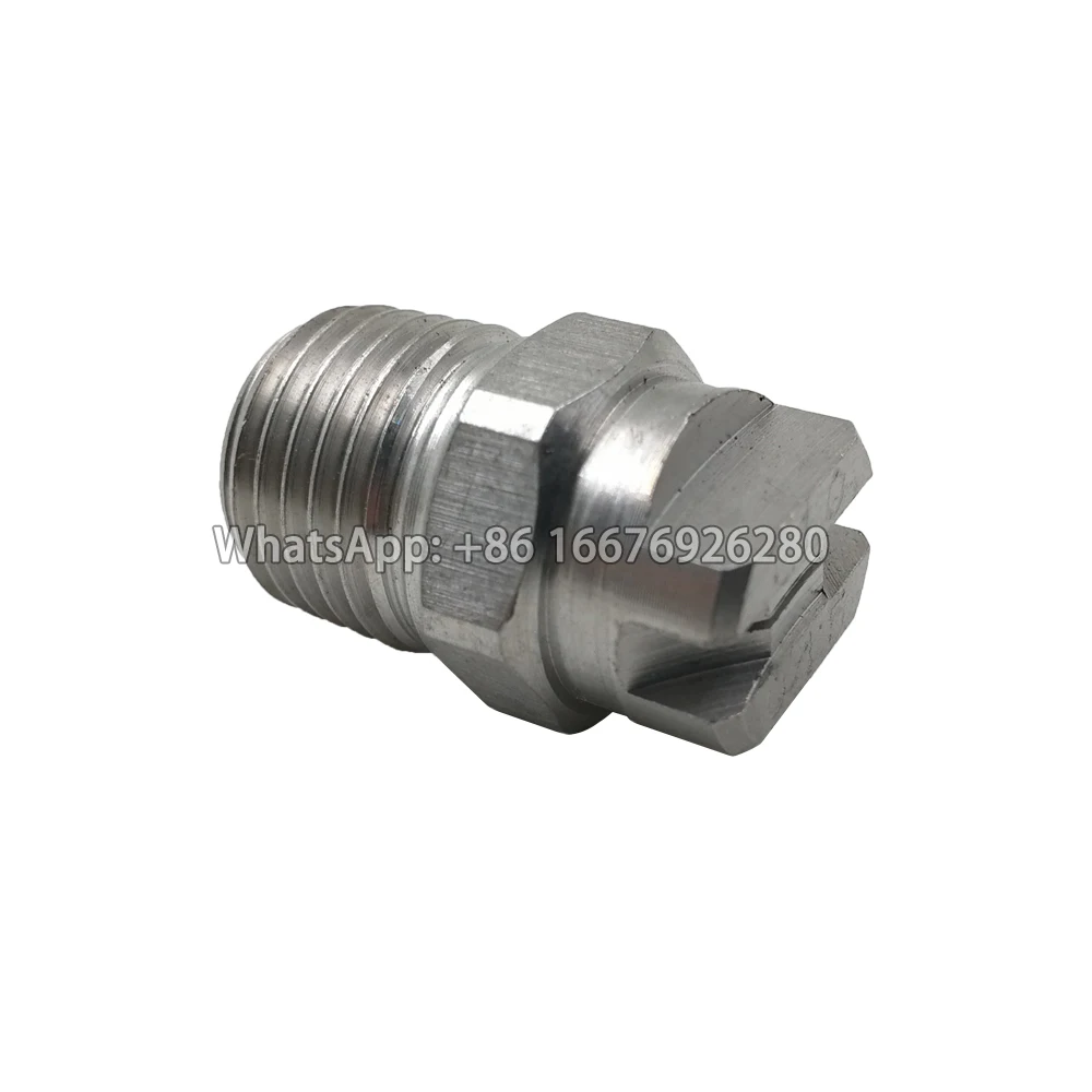 Flat Fan Nozzle,25/45 degree flat fan water spray nozzle,Jet cooling nozzle,Industrial flat fan jet spray nozzle 1/4'' 5