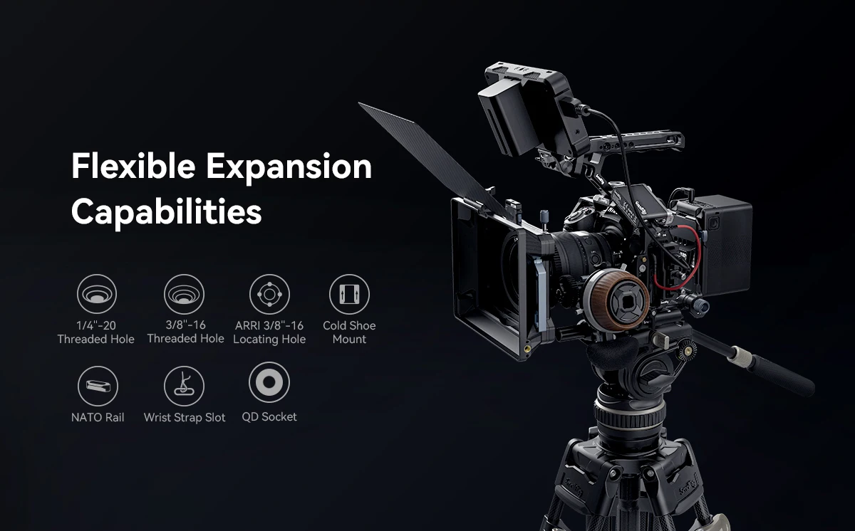 SmallRig Z8 Camera Cage 3941 3942 3982 3940 for Nikon Z8 Aluminum Alloy Full Camera Cage with Quick Release Plate