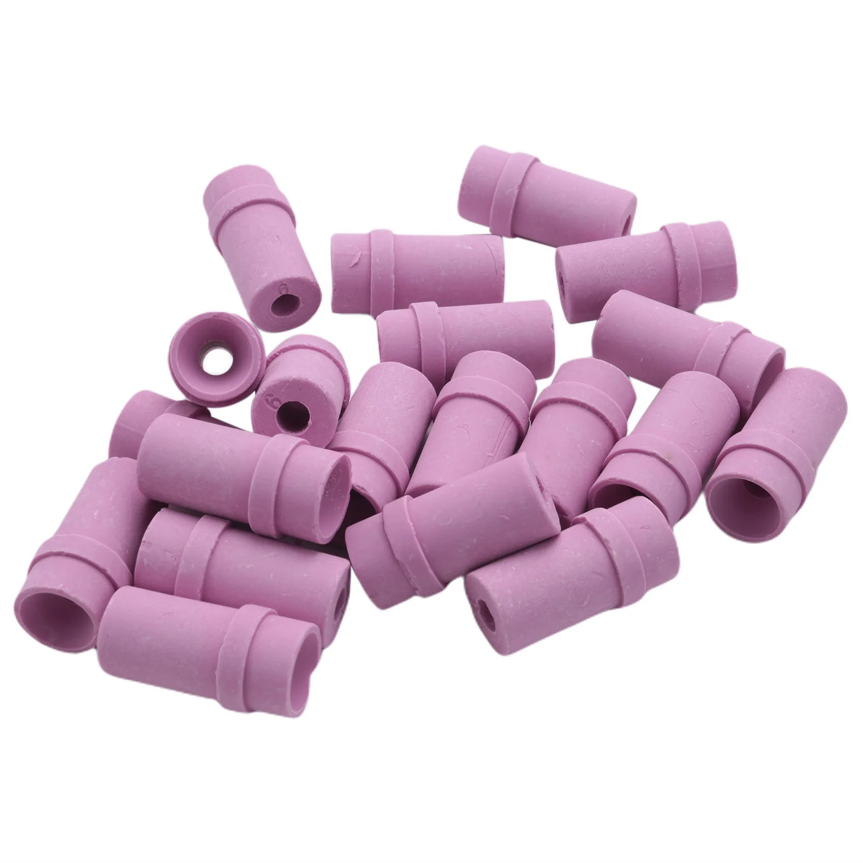 

20 Pcs Ceramic Sandblaster Nozzle Air Siphon Sand Blasting Tools Sandblasting Parts Ceramic Nozzle(6mm)