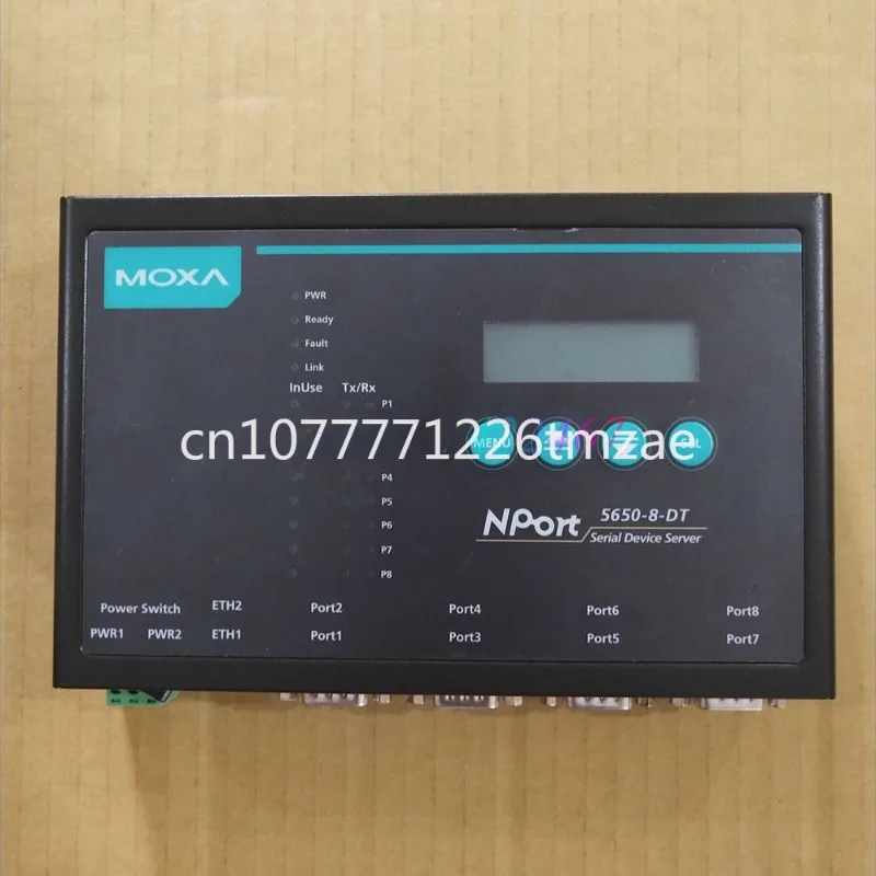 

Moxa NPORT5650-8-DT 8 Port Serial Server 1 Piece Brand New Original Authentic Product