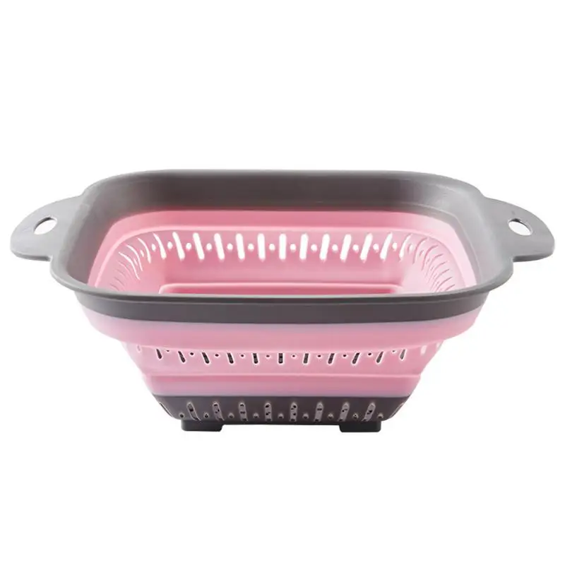 

Складной дуршлаг, складные ситечки для кухни, инструмент для чистки, корзина для кухни, общежития, домашний дуршлаг для пасты