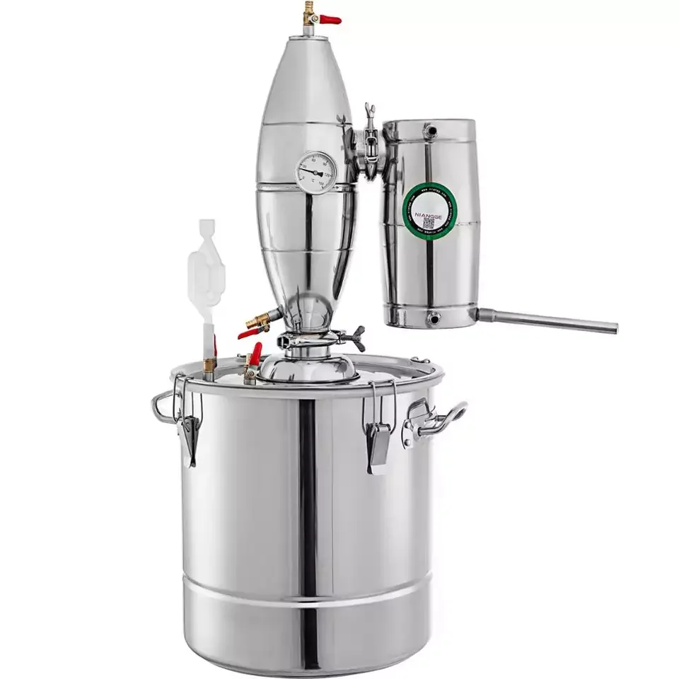 Description Picture 5 of item50L 304 Brewing Equipment Brewing Machine Small Household Full Set Wood Fire Straight Barbecue Wine And Liquor Still