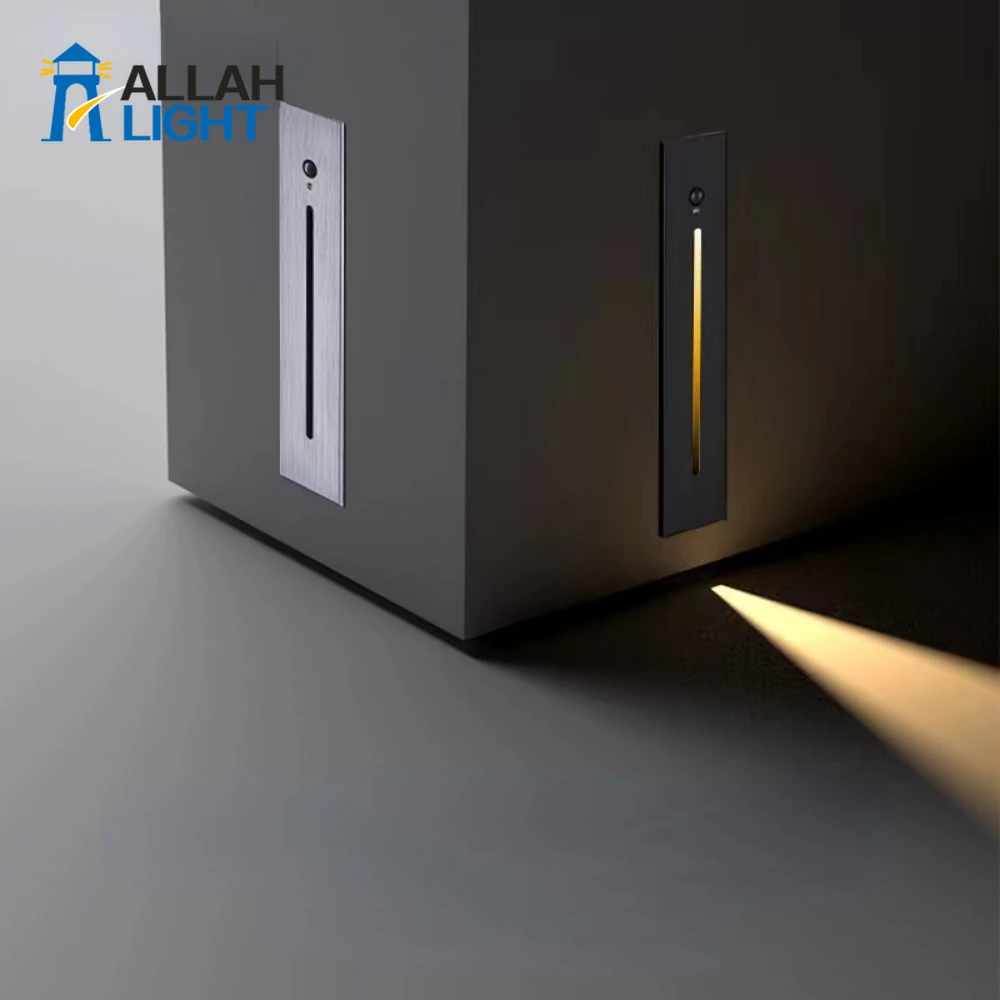 

Recessed Led Wall Lamp Recessed Led Stair Light AC110-240V Step Lamp Corridor Lighting Indoor Wall Lighting