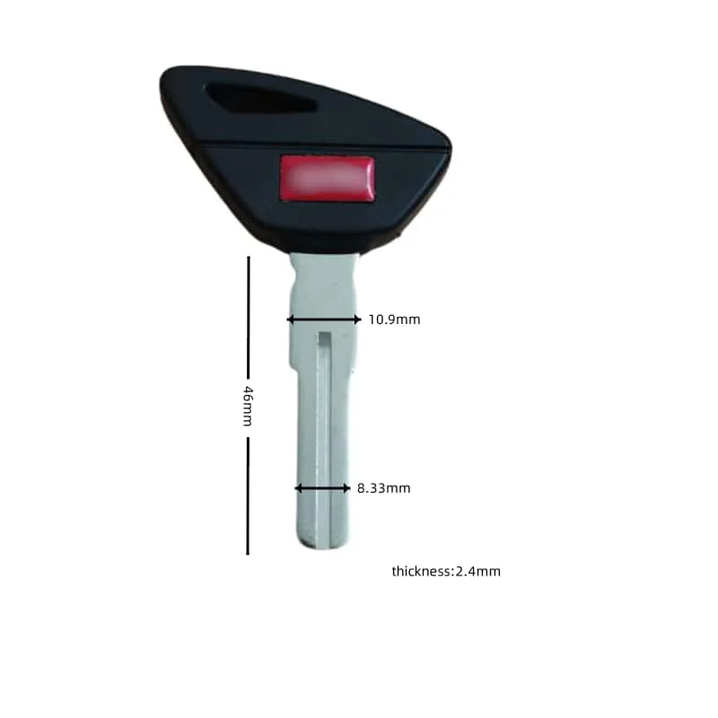 Motorcycle Keys Aprilia RSV4 Tuono Dorsoduro 750 1200 Blank Replace Uncut Can Place Anti-theft Chip