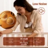 NCVI Wearable Electric Breast Pump 8111, Portable Wireless Pump with 4 Modes & 9 Levels, Double Pumps with 21/24mm Flanges 4