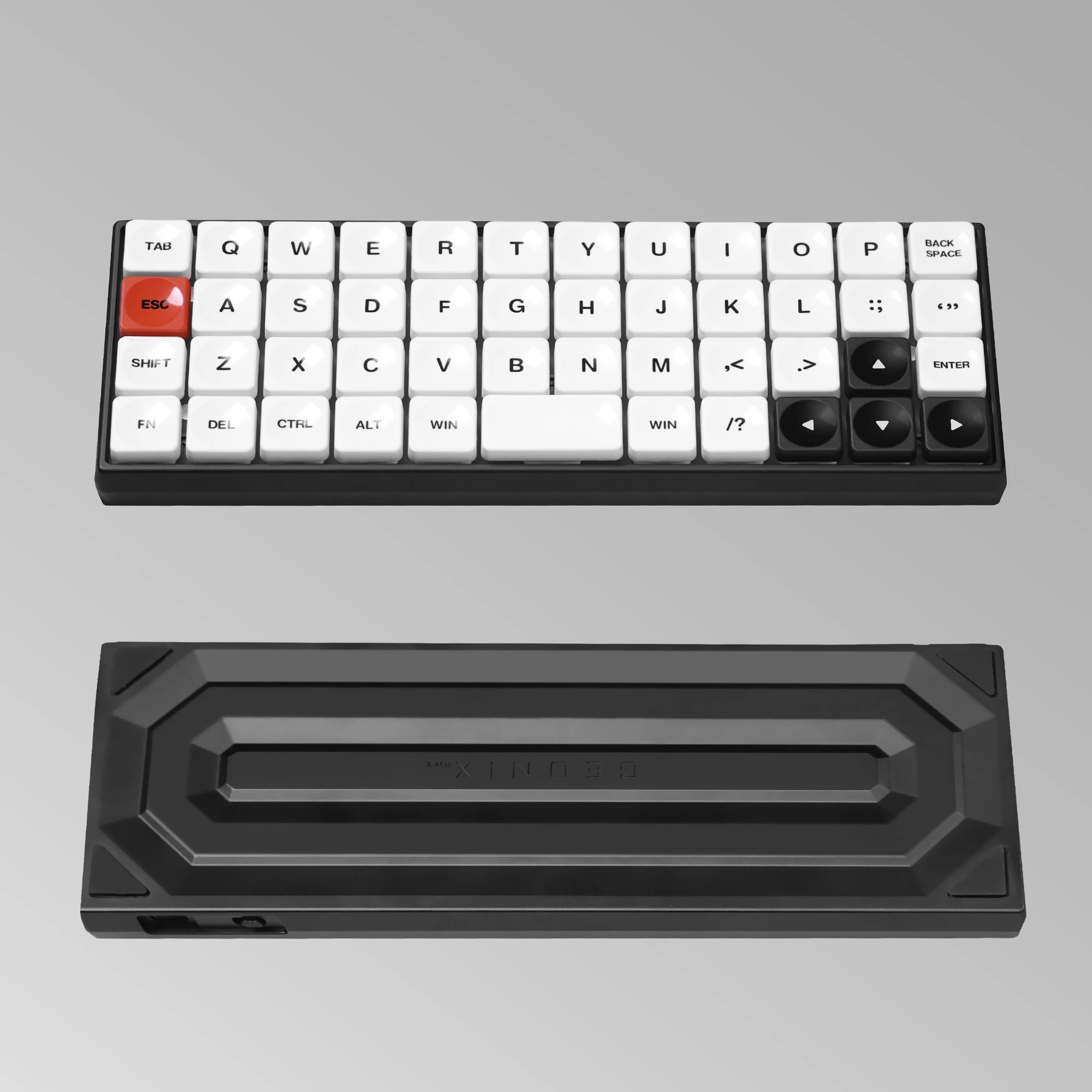 Chosfox Geonix48 Rev.2 Low Profile Keyboard Three Mode Portable