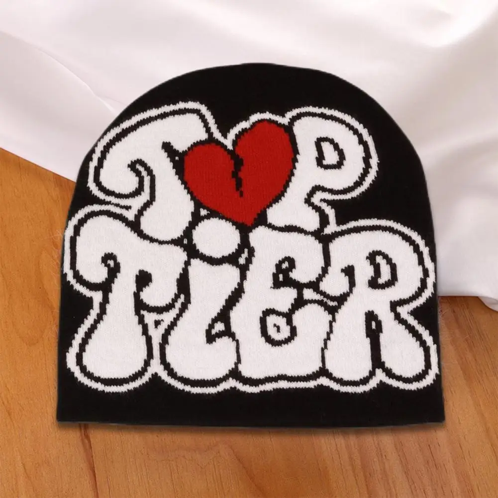 

2023 New Knitting Beanies Hat Men Women Windproof Cap Warm Fashion Hip Hop Letter Jacquard Hat Street Skullies Beanies