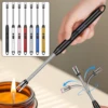 USB Windproof BBQ Lighter 360° Electric Arc Flameless Plasma Ignition Long Kitchen Lighters Gas Lighter for Candle Gas Stove 1