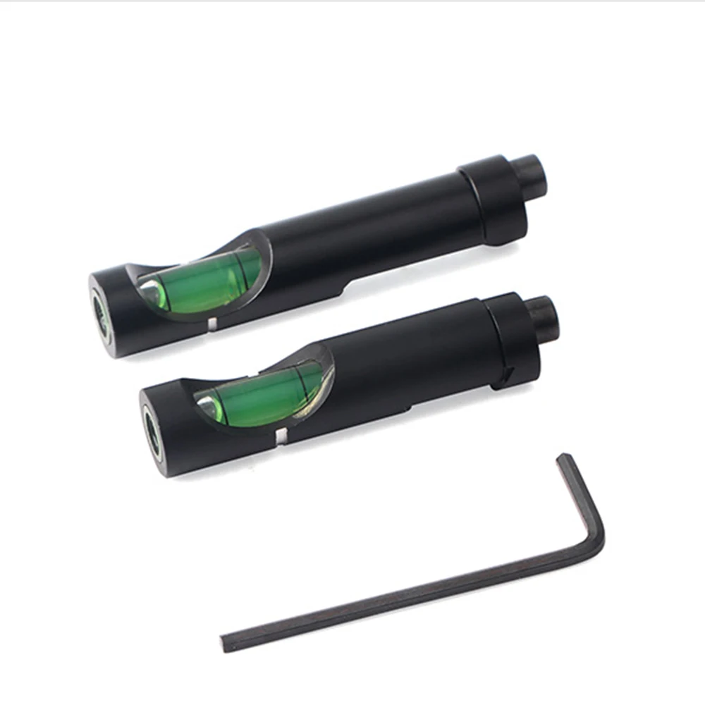 Rifle Scope Mount Hunting Spirit Bubble Level Optical Scope Mounts for 11mm/20mm Picatinny Rail Rifel Scope Leveling Tool Kit Hunting Accessories